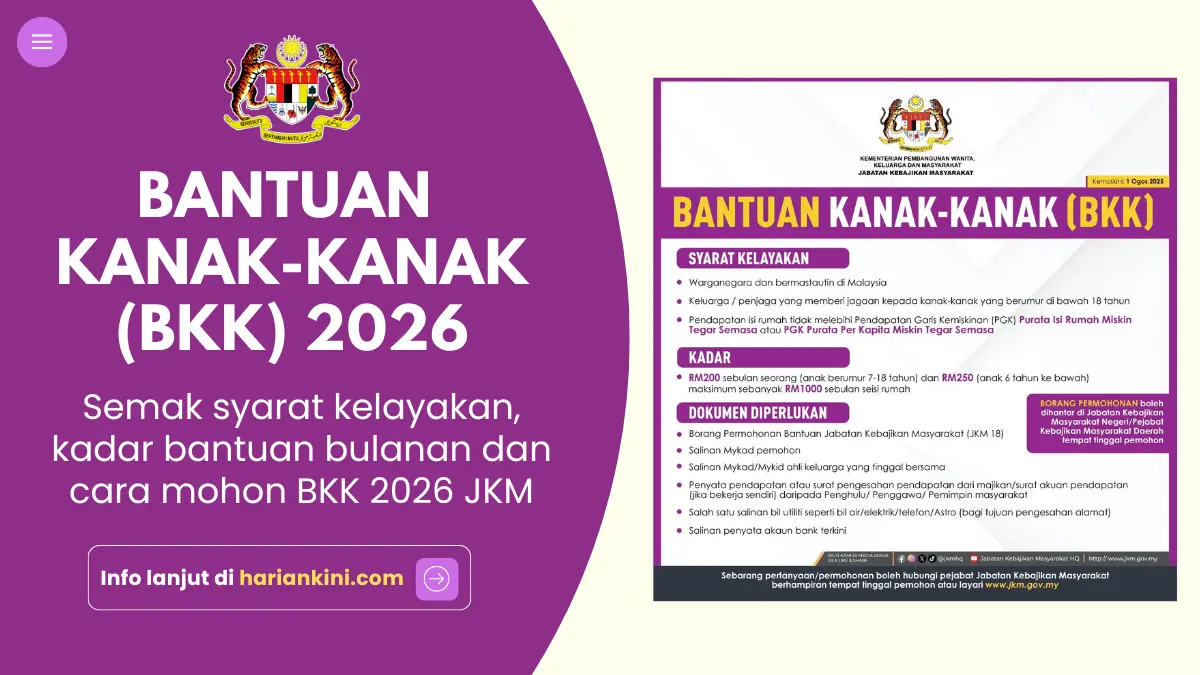 Bantuan Kanak-Kanak 2026 JKM