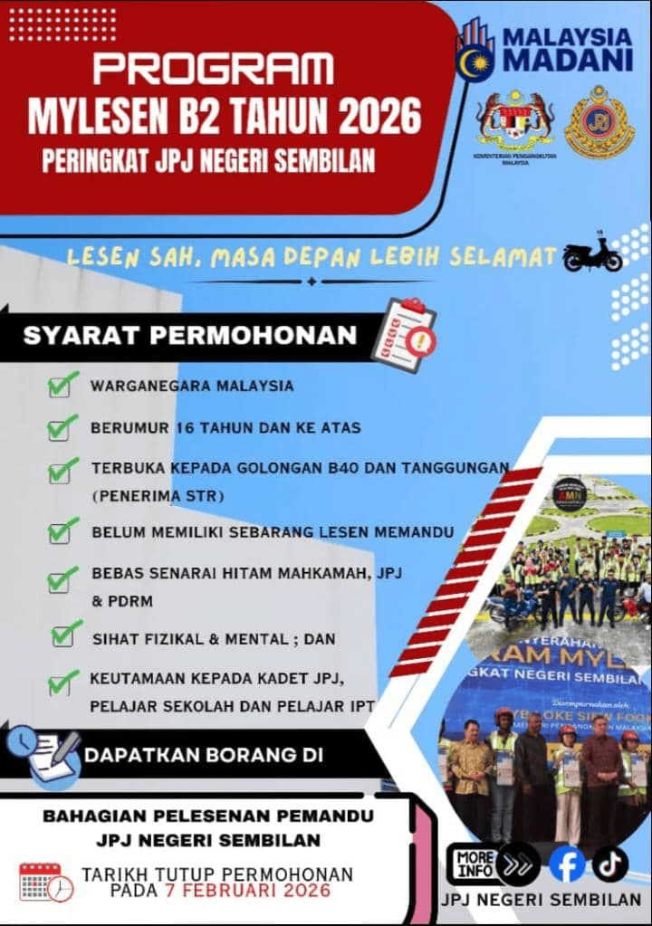 lesen percuma negeri sembilan